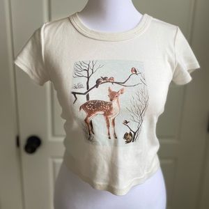 Brandy Melville Graphic Ashlyn Top (RARE/DISCONTINUED!!)